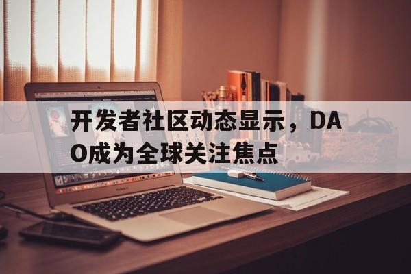 包含开发者社区动态显示，DAO成为全球关注焦点的词条